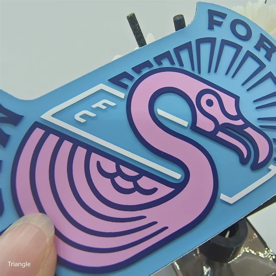 Fashion Silicone Heat Transfer Labels - OEM/ODM