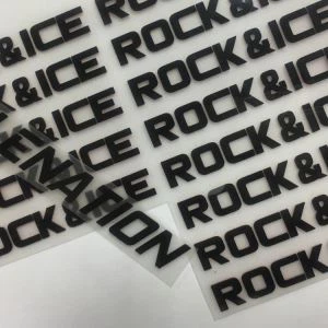 Labeli Trosglwyddo Gwres Silicon Gwastad